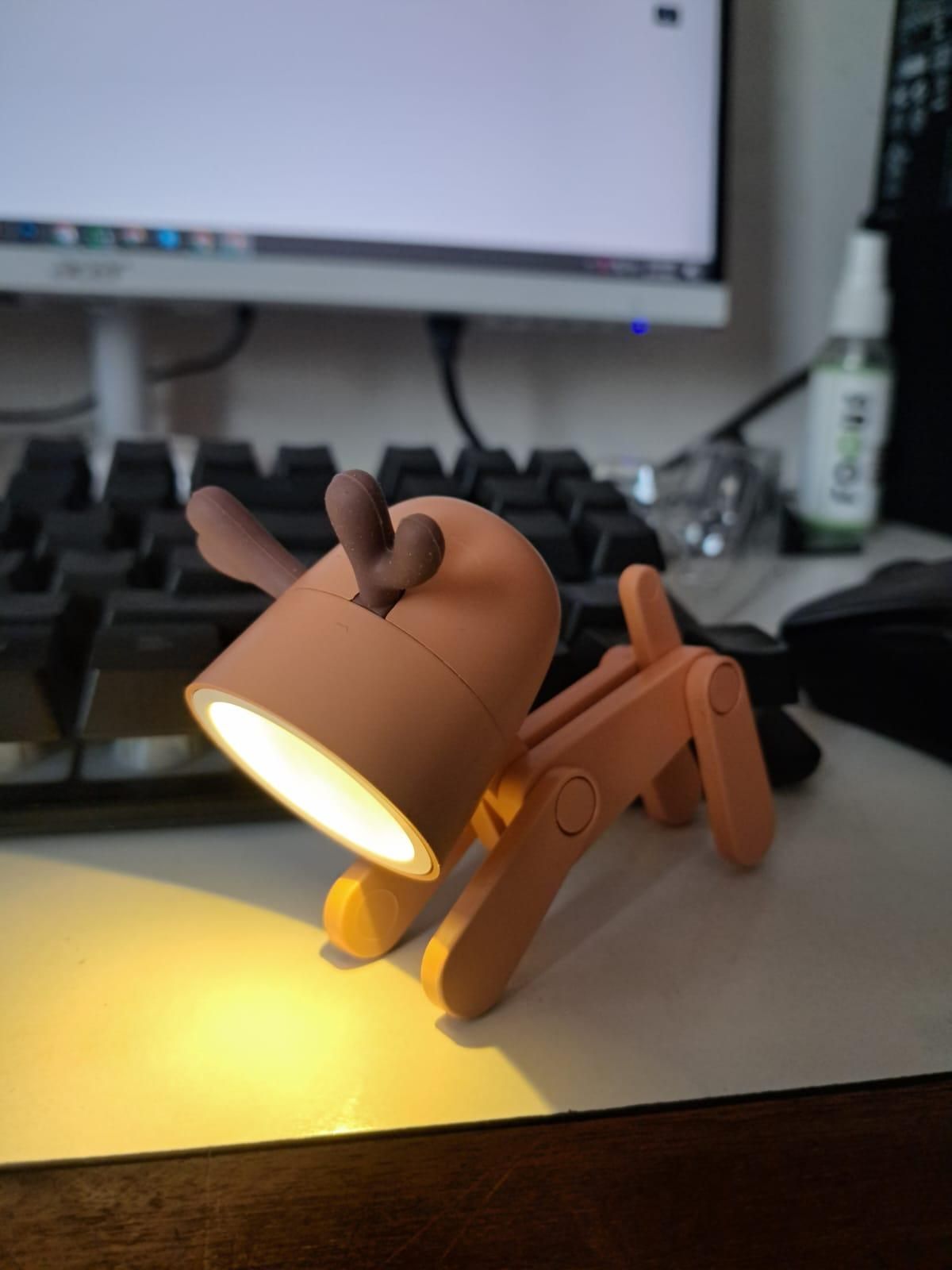 GlowDeer Mini LED Desk & Night Lamp