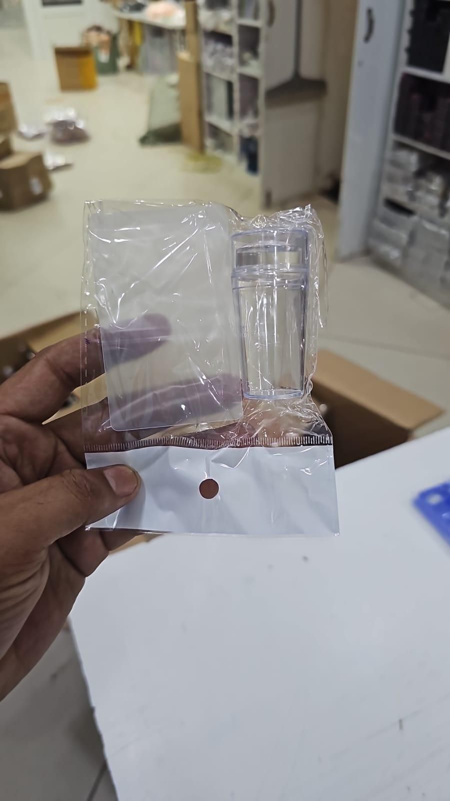 Silicone Nail Stamper .